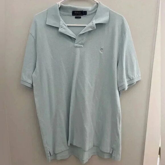 Polo by Ralph Lauren light blue short sleeve Classic Fit Polo - Picture 1 of 4